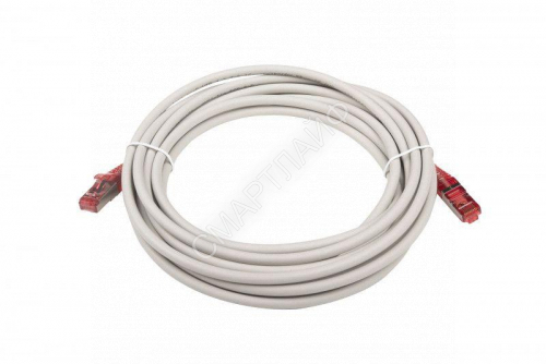 Патч-корд кат.5E F/UTP экранир. LSZH PC-LPM-STP-RJ45-RJ45-C5e-5M-LSZH-GY 5м сер. Hyperline 42339 - smartlife-ural.ru – Екатеринбург