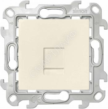Розетка компьютерная СП Simon 24 RJ45 кат.5E UTP IP20 механизм сл. кость Simon 2410598-031 - smartlife-ural.ru – Екатеринбург