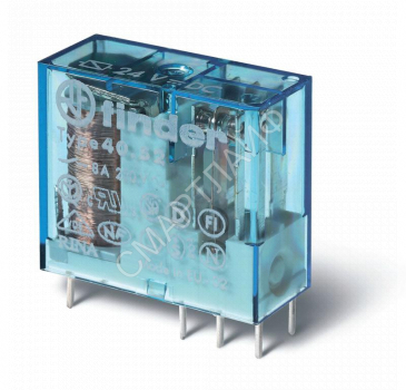 Реле миниатюрное универсальное электромеханич. монтаж на печатную плату или в розетку выводы с шагом 5мм 2CO 8А AgNi 110В DC RTII FINDER 405291100000 - smartlife-ural.ru – Екатеринбург