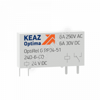 Реле промежуточное OptiRel G RP34-51-60D-6-CO КЭАЗ 281149 - smartlife-ural.ru – Екатеринбург