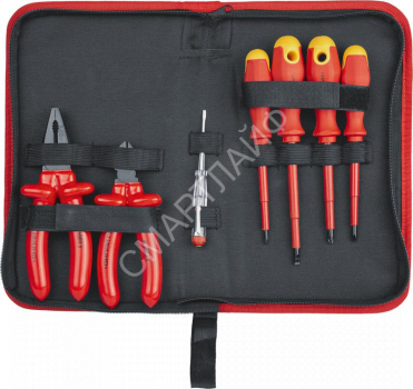 Набор инструмента диэлектрического 82 970 OHT-Ind02-H7 (7 предметов) ОНЛАЙТ 82970 - smartlife-ural.ru – Екатеринбург