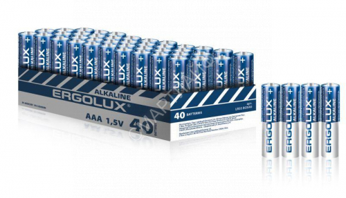 Элемент питания алкалиновый AAA/LR03 1.5В Alkaline BOX40 ПРОМО (уп.40шт) Ergolux 14672 - smartlife-ural.ru – Екатеринбург