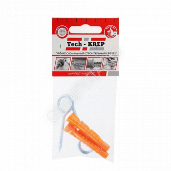 Шуруп-кольцо 5х40 с унив. дюбелем 8.0х51 (уп.2шт) Tech-KREP 109500 - smartlife-ural.ru – Екатеринбург