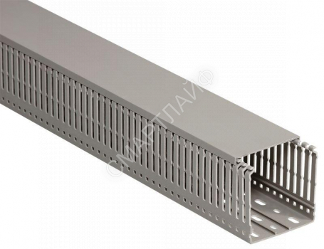Кабель-канал перфорированный 80х60 L2000 ИМПАКТ серия М (7х11) IEK CKM50-080-060-1-K03 - smartlife-ural.ru – Екатеринбург