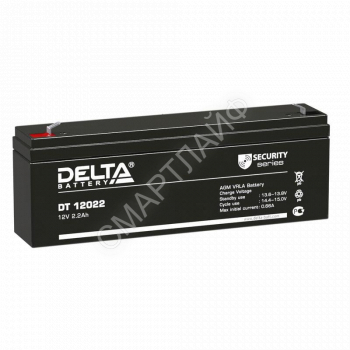Аккумулятор ОПС 12В 2.2А.ч DT 12022 Delta 4614010040001 - smartlife-ural.ru – Екатеринбург