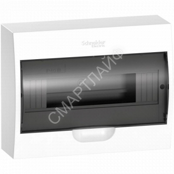Бокс навесной ОП City9 Box 1 ряд 12мод. с прозр. дверцей SE EZ9E112S2SRU - smartlife-ural.ru – Екатеринбург