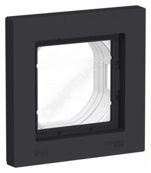Рамка 1-м AtlasDesign Aqua IP44 карбон SE ATN441001 - smartlife-ural.ru – Екатеринбург