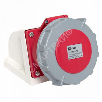Розетка стационарная наружная 1252 3Р+РЕ+N 32А 380В IP67 PROxima EKF ps-1252-32-380 - smartlife-ural.ru – Екатеринбург