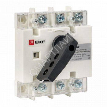 Рубильник-выключатель 3п 100А с рукояткой управления для прямой установки PowerSwitch PROxima EKF psds-100-3 - smartlife-ural.ru – Екатеринбург