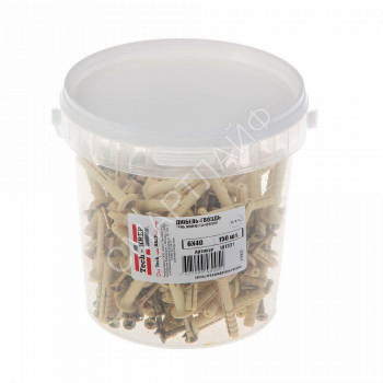 Дюбель-гвоздь 6L40 гриб. манжета (нейлон) (уп.150шт) Tech-KREP 101331 - smartlife-ural.ru – Екатеринбург