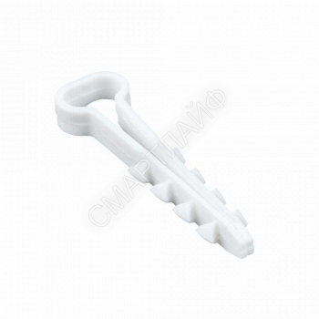 Дюбель-хомут d5-10мм для плоского кабеля полипропилен бел. (уп.50шт) EKF plc-cd-5x10w - smartlife-ural.ru – Екатеринбург