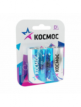 Элемент питания алкалиновый D/LR20 Максимум BP2 (блист.2шт) КОСМОС KOCLR20MAX2BL - smartlife-ural.ru – Екатеринбург
