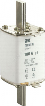 Вставка плавкая ППНИ-35 100А габарит 1 IEK DPP30-100 - smartlife-ural.ru – Екатеринбург