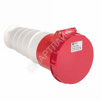 Розетка кабельная 63А 380В 3P+РЕ+N IP67 (235) EKF ps-235-63-380 - smartlife-ural.ru – Екатеринбург