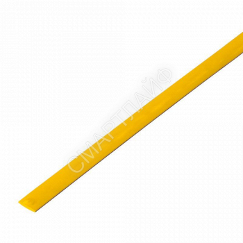 Трубка термоусадочная ТУТ нг 4.0/2.0 желт. 1м Rexant 20-4002 - smartlife-ural.ru – Екатеринбург