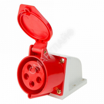 Розетка 125 стационарная 3Р+РЕ+N 32А 380В IP44 Rexant 11-8914 - smartlife-ural.ru – Екатеринбург