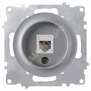 Розетка компьютерная 1-м СП Florence RJ45 кат.5E механизм сер. (1E20701302) OneKeyElectro 2172839 - smartlife-ural.ru – Екатеринбург