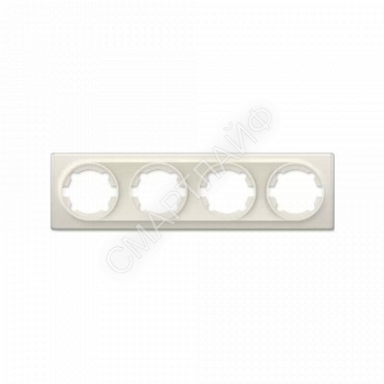 Рамка 4-м Florence беж. 1E52401301 OneKeyElectro 2172808 - smartlife-ural.ru – Екатеринбург