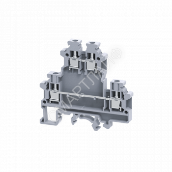 Клемма двухярусная винтовая OptiClip CDL-4-2L-I сер. КЭАЗ 289803 - smartlife-ural.ru – Екатеринбург