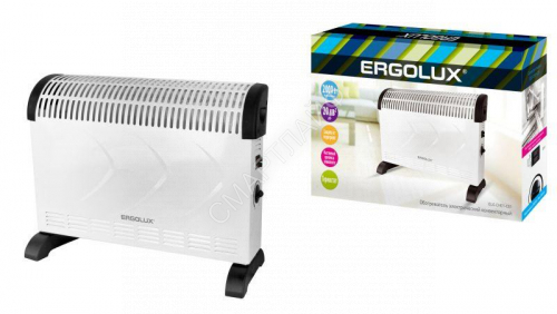 Тепловентилятор ELX-СH01-C01 220-240В 750/1250/2000Вт бел. Ergolux 14544 - smartlife-ural.ru – Екатеринбург