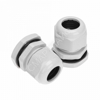 Ввод кабельный PG-21 (13-18мм) сер. комплект (уп.2шт) Rexant 07-8021-A2 - smartlife-ural.ru – Екатеринбург