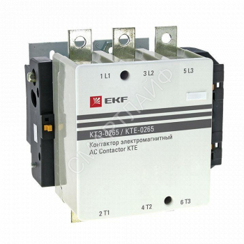Контактор КТЭ 265А кат. 230В AC 1НО EKF ctr-b-265 - smartlife-ural.ru – Екатеринбург