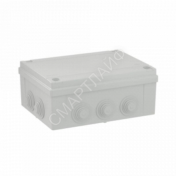 Коробка распределительная ОП 300х220х120мм IP55 10 каб. ввод DKC 54300 - smartlife-ural.ru – Екатеринбург