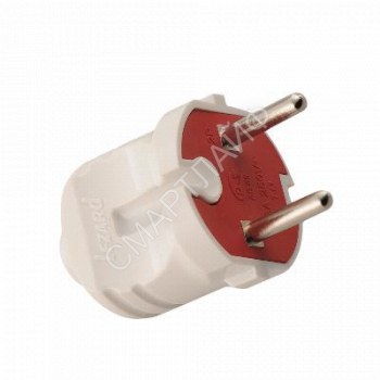 Вилка Accessories 1ф 6А без заземл. бел. LEZARD 715-0101-601 - smartlife-ural.ru – Екатеринбург