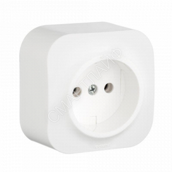 Розетка 1-м ОП Quteo 16А IP20 2P без заземл. без защ. шторок бел. IEK 782210 - smartlife-ural.ru – Екатеринбург