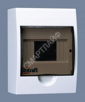 Корпус навесной ЩРН-П-6 20х15х10 6мод. IP41 пластик. DEKraft 31009DEK - smartlife-ural.ru – Екатеринбург