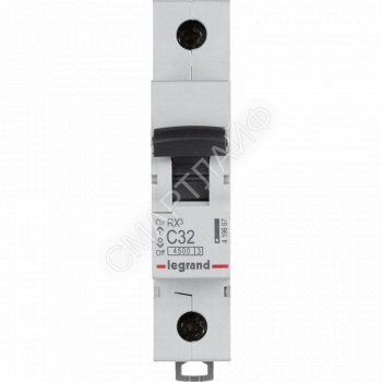 Выключатель автоматический модульный 1п C 32А 4.5кА RX3 ИЭК Leg 419667 - smartlife-ural.ru – Екатеринбург