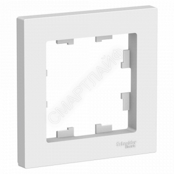 Рамка 1-м AtlasDesign бел. SE ATN000101 - smartlife-ural.ru – Екатеринбург