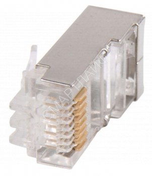 Разъем RJ45 (8P8C) кат.5E FTP GENERICA CS3-1C5EF-G - smartlife-ural.ru – Екатеринбург