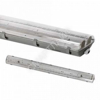 Светильник ССП-456 2хLED-Т8-1200 G13 IP65 1260х100х84мм герметичный под LED-лампу IN HOME 4690612031279 - smartlife-ural.ru – Екатеринбург