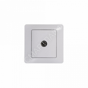 Розетка телевизионная проходная TV 1-м СП Glossa 4дБ механизм бел. SE GSL000192 - smartlife-ural.ru – Екатеринбург