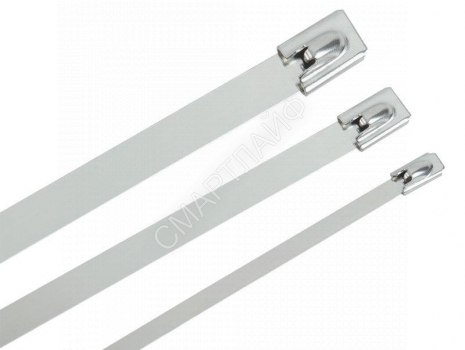 Хомут стальной ХСт 4.6х200мм (уп.100шт) IEK UHS10-D046-200-100 - smartlife-ural.ru – Екатеринбург