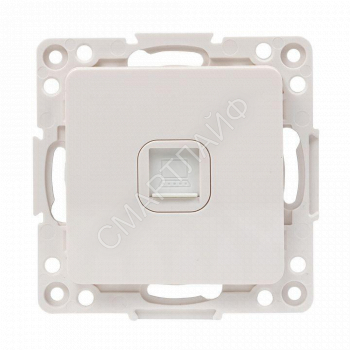 Розетка компьютерная 1-м Стокгольм RJ45 механизм бел. PROxima EKF EYK01-035-10 - smartlife-ural.ru – Екатеринбург