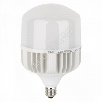 Лампа светодиодная высокомощная LED HW 65Вт T матовая 4000К нейтр. бел. E27 6500лм 140-265В с адаптером E40 угол пучка 200град. PF>/=09 (замена 650Вт) OSRAM 4058075576896 - smartlife-ural.ru – Екатеринбург