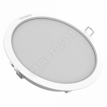 Светильник светодиодный Eco Class Downlight DL 865 WT 13Вт 6500К IP44 1235лм ДВО даунлайт кругл. встраив. ультратонкий LEDVANCE 4058075644250 - smartlife-ural.ru – Екатеринбург