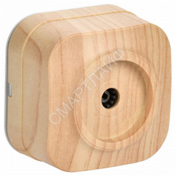 Розетка телевизионная TV 1-м ОП Glory РТВ20-ХС сосна IEK EAH10-K34 - smartlife-ural.ru – Екатеринбург