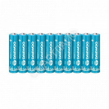 Элемент питания солевой AAA/R03 1.5В Heavy Duty Shrink-10 (уп.10шт) DAEWOO 5042148 - smartlife-ural.ru – Екатеринбург