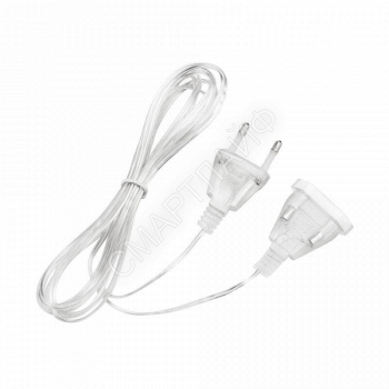 Удлинитель 3м для подключения домашних гирлянд провод прозр. ПВХ Neon-Night 315-424 - smartlife-ural.ru – Екатеринбург