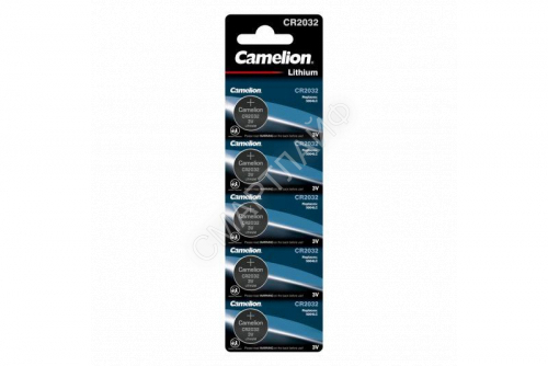 Элемент питания литиевый CR2032 BL-5 (блист.5шт) Camelion 1595 - smartlife-ural.ru – Екатеринбург