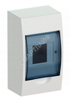 Корпус навесной ЩРН-П-4 Krepta 3 IP41 пластик. бел. IEK MKP12-N-04-40-20 - smartlife-ural.ru – Екатеринбург