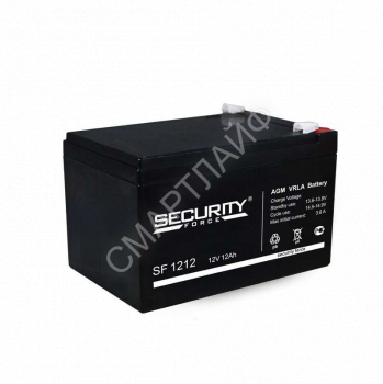 Аккумулятор ОПС 12В 12А.ч SF 1212 Security Force 4614030010001 - smartlife-ural.ru – Екатеринбург