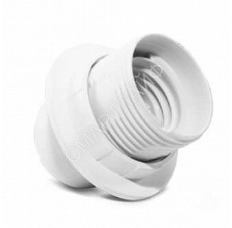 Патрон электрич. E27 с приж. кольцом пластик 4А 250В с этикеткой UNIVersal 5560711 - smartlife-ural.ru – Екатеринбург