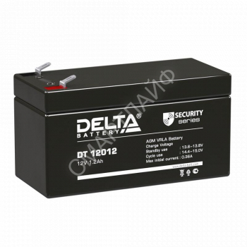 Аккумулятор ОПС 12В 1.2А.ч DT 12012 Delta 4614010040004 - smartlife-ural.ru – Екатеринбург
