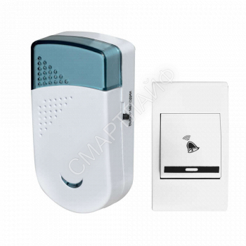 Звонок беспроводной Колибри 32 мелодии 100м 2AAAх1.5В МОНОМАХ КБ-01Б - smartlife-ural.ru – Екатеринбург