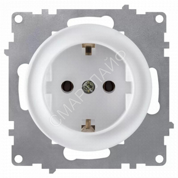 Розетка 1-м СП Florence 16А IP20 с заземл. винтов. клеммы механизм бел. (1E10201300) OneKeyElectro 2172765 - smartlife-ural.ru – Екатеринбург