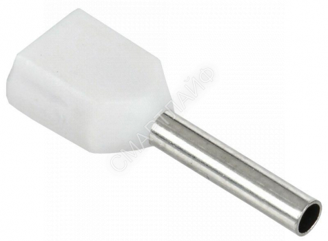 Наконечник НШВИ(2) 0.75-10 бел. (уп.20шт) IEK UTE10-4-D2-1-100 - smartlife-ural.ru – Екатеринбург
